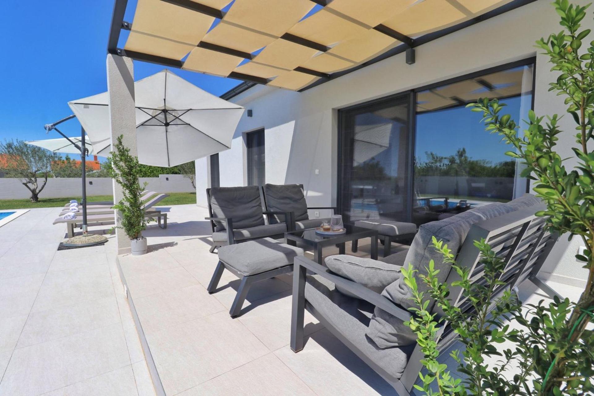 Villa Gemini Zadar Bagian luar foto