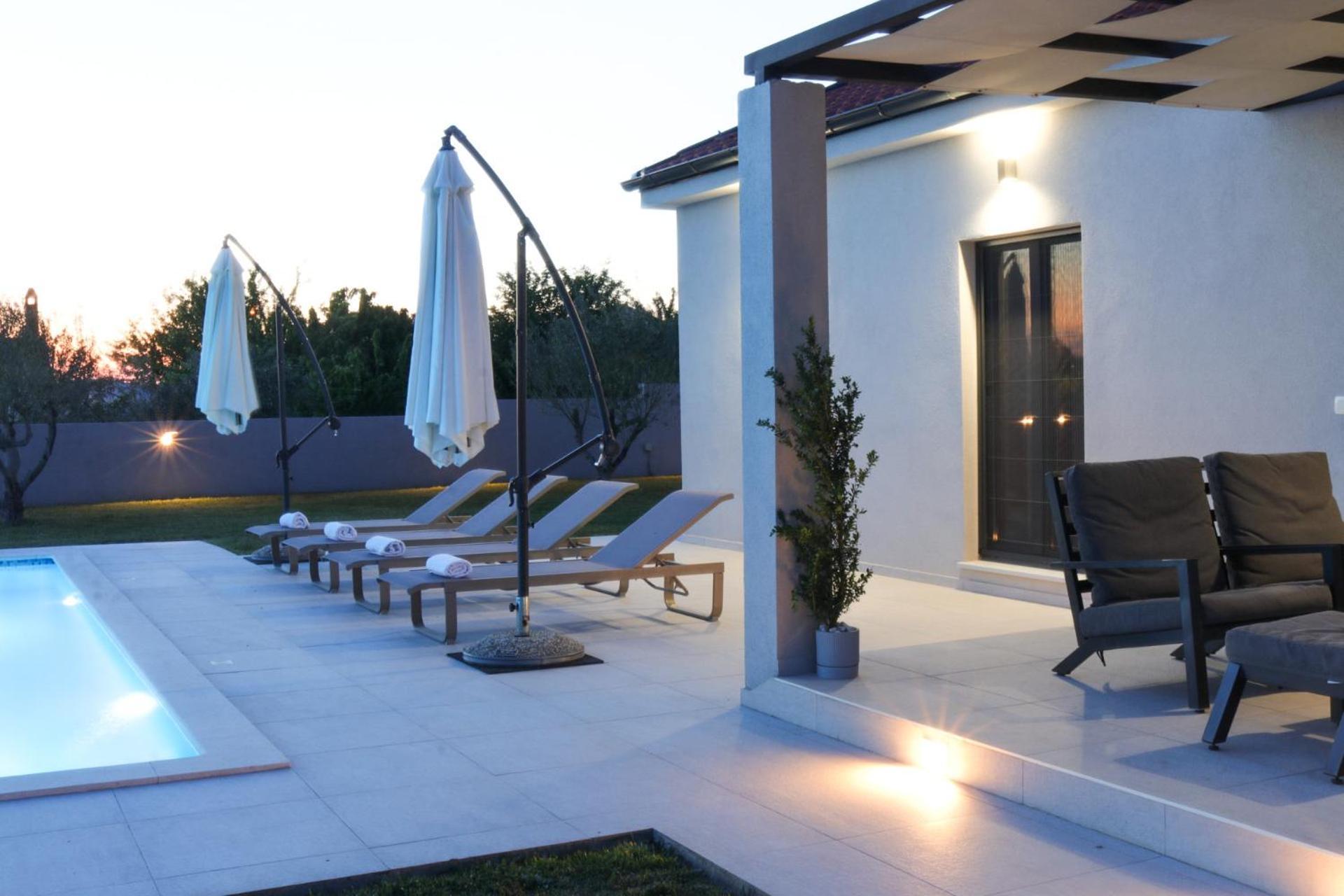 Villa Gemini Zadar Bagian luar foto