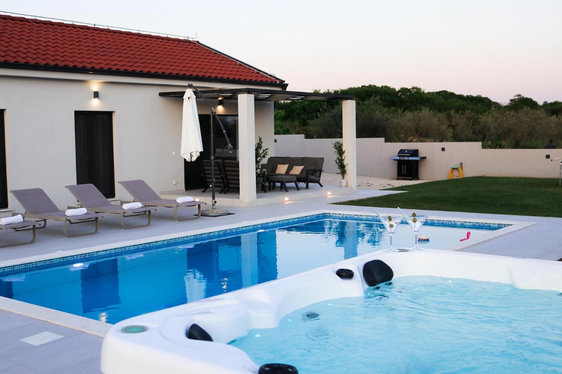 Villa Gemini Zadar Bagian luar foto